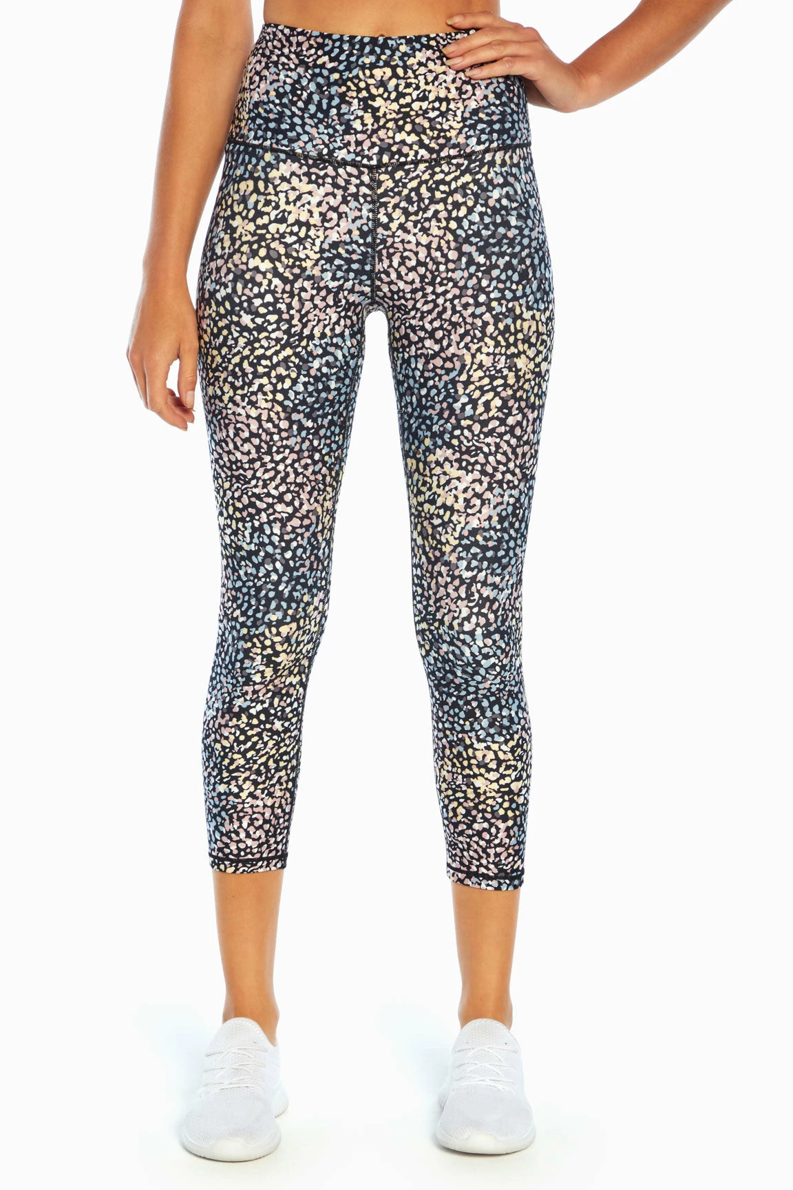 Marika Balance Collection Printed Contender High Waist Mid Calf Capri 45 Marika Balance Collection Printed Contender High Waist Mid Calf Capri