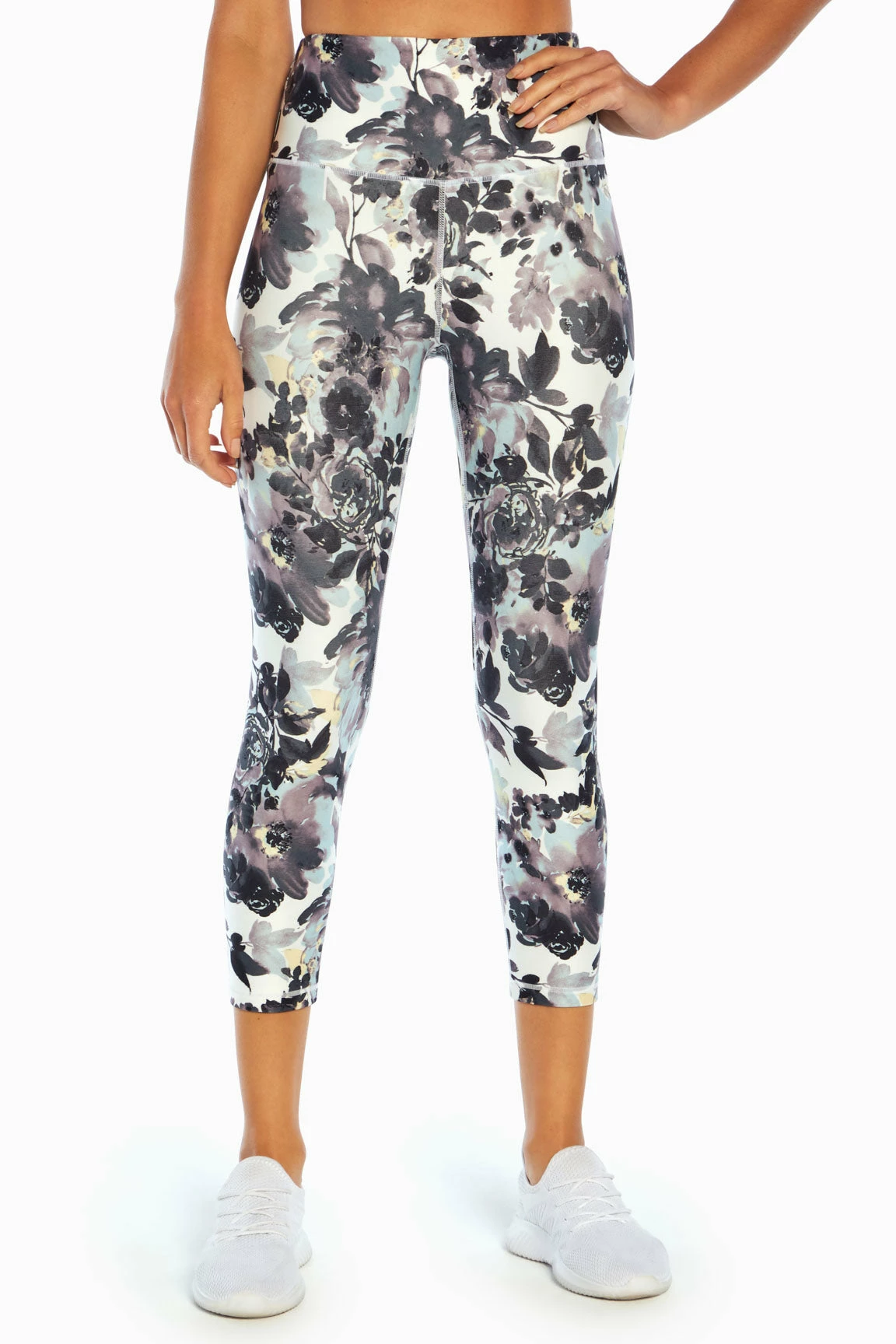 Marika Balance Collection Printed Contender High Waist Mid Calf Capri 30 Marika Balance Collection Printed Contender High Waist Mid Calf Capri