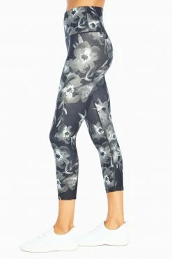 Marika Balance Collection Printed Contender High Waist Mid Calf Capri
