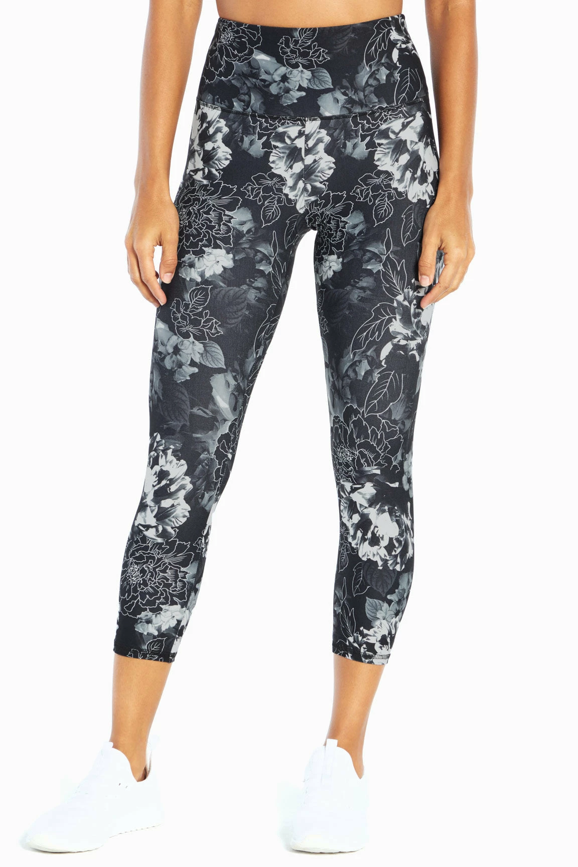 Marika Balance Collection Printed Contender High Waist Mid Calf Capri 21 Marika Balance Collection Printed Contender High Waist Mid Calf Capri