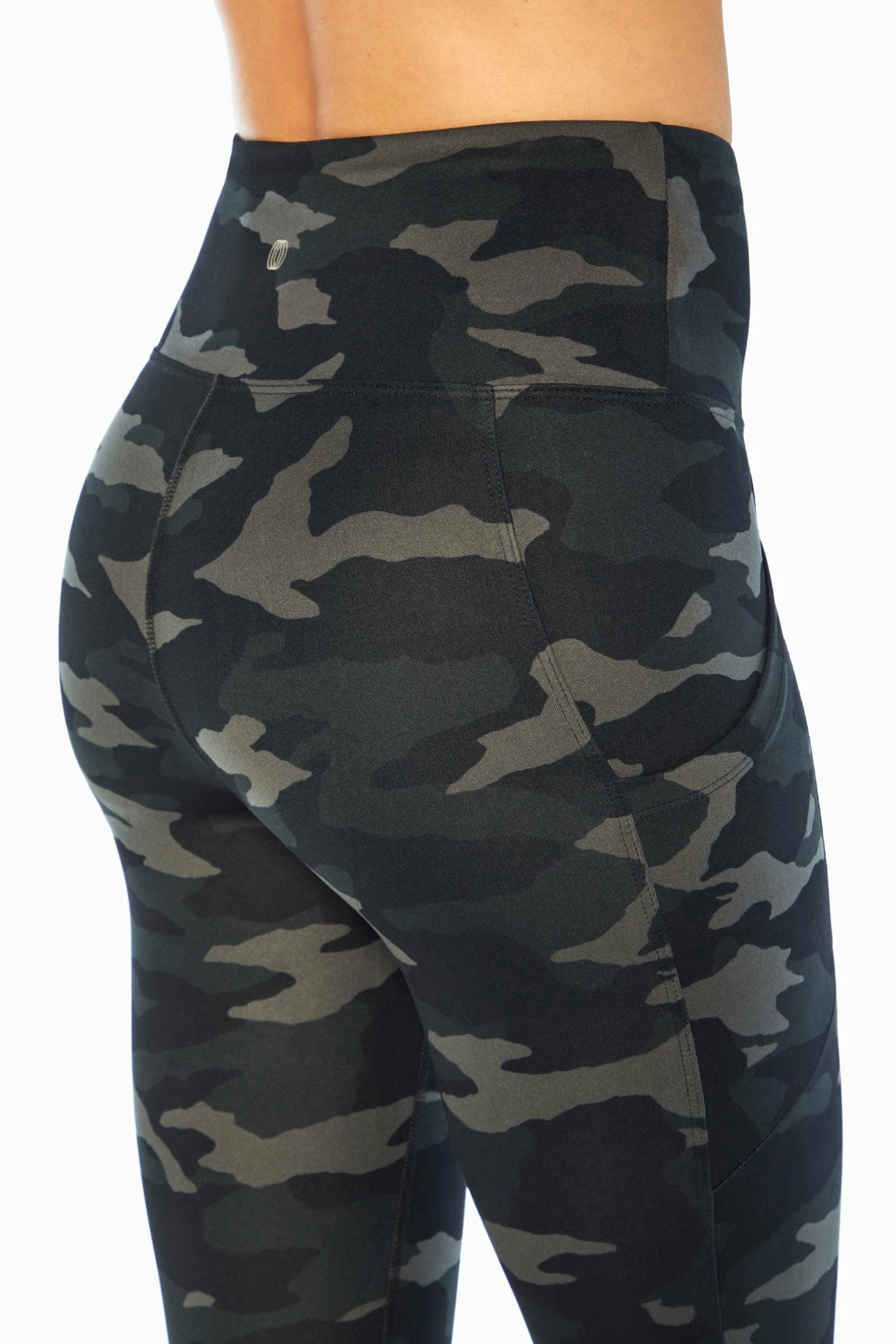 Marika Balance Collection Eclipse Printed Side Pocket Mid Calf Capri Legging 2 Marika Balance Collection Eclipse Printed Side Pocket Mid Calf Capri Legging