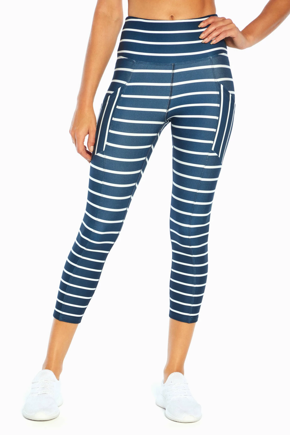 Marika Balance Collection Eclipse Printed Side Pocket Mid Calf Capri Legging 8 Marika Balance Collection Eclipse Printed Side Pocket Mid Calf Capri Legging