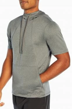 Marika Balance Collection For Men Tackle Short Sleeve Hoodie