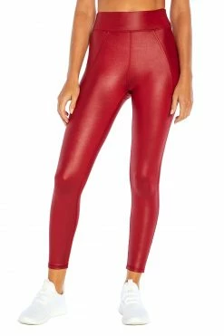 Marika Cycle House Louis Shine Side Pocket Ankle Legging 40 Marika Cycle House Louis Shine Side Pocket Ankle Legging