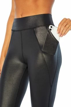 Marika Cycle House Louis Shine Side Pocket Ankle Legging 44 Marika Cycle House Louis Shine Side Pocket Ankle Legging