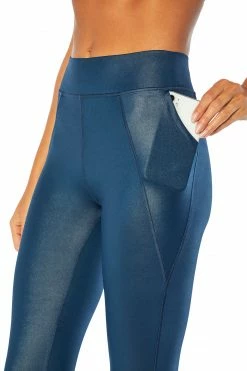 Marika Cycle House Louis Shine Side Pocket Ankle Legging 32 Marika Cycle House Louis Shine Side Pocket Ankle Legging