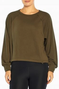 Marika Cycle House Cadence Fleece Long Sleeve Top