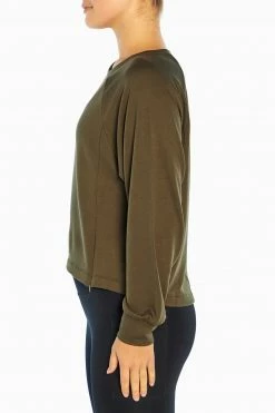 Marika Cycle House Cadence Fleece Long Sleeve Top