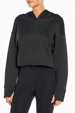 Marika Cycle House Cropped Juniper Hoodie