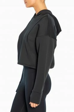 Marika Cycle House Cropped Juniper Hoodie