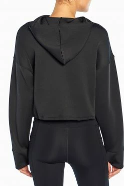 Marika Cycle House Cropped Juniper Hoodie