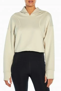 Marika Cycle House Cropped Juniper Hoodie