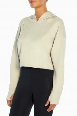 Marika Cycle House Cropped Juniper Hoodie