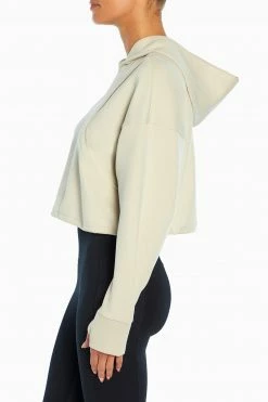 Marika Cycle House Cropped Juniper Hoodie