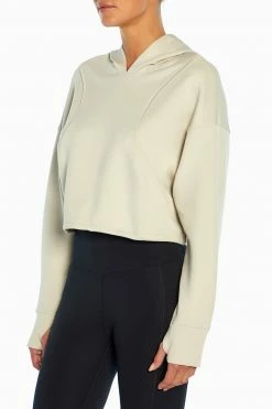 Marika Cycle House Cropped Juniper Hoodie