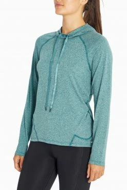 Marika Tops Flex Long Sleeve Hoodie 103 Marika Tops Flex Long Sleeve Hoodie