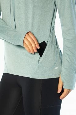 Marika Tops Flex Long Sleeve Hoodie 66 Marika Tops Flex Long Sleeve Hoodie