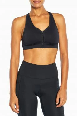 Marika Savannah Seamless Front Zip Sports Bra