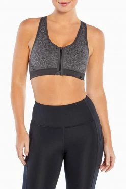 Marika Savannah Seamless Front Zip Sports Bra