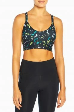 Marika Saige Soft Sports Bra Playful Prints