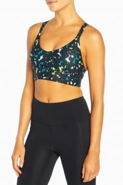 Marika Saige Soft Sports Bra Playful Prints