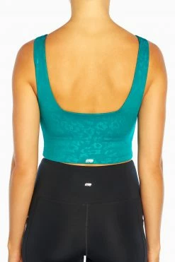 Marika Playful Prints Embossed Lola Long Sports Bra 40 Marika Playful Prints Embossed Lola Long Sports Bra