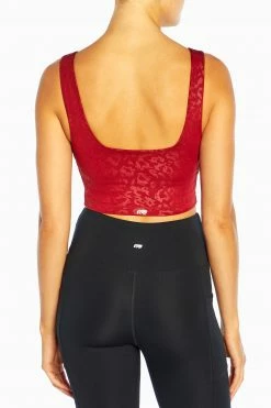 Marika Playful Prints Embossed Lola Long Sports Bra 34 Marika Playful Prints Embossed Lola Long Sports Bra