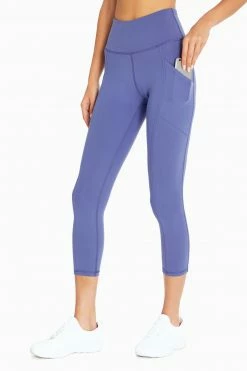 Marika Drew Side Pocket Tummy Control Mid Calf Capri