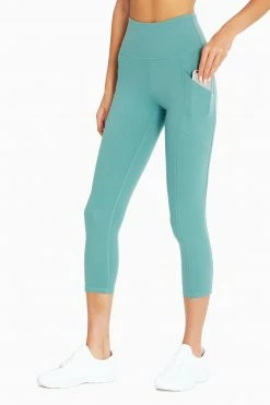 Marika Drew Side Pocket Tummy Control Mid Calf Capri