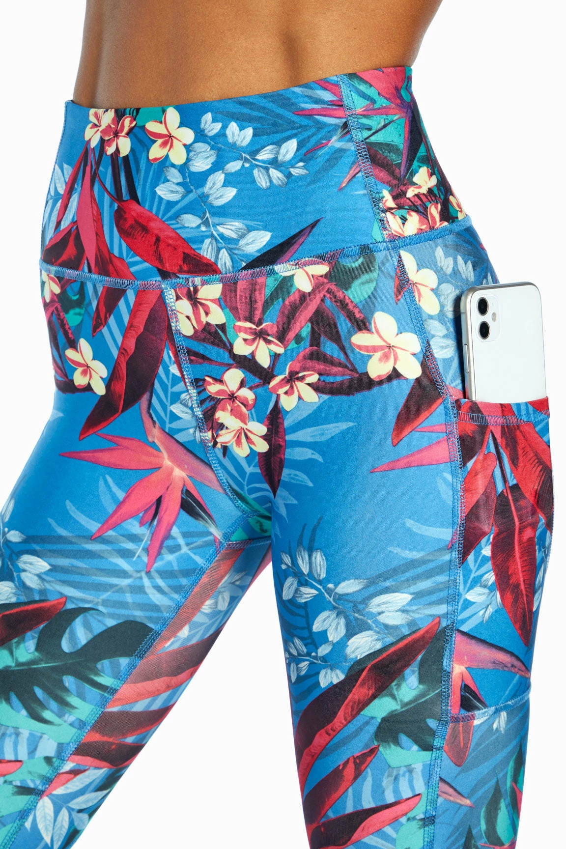 Marika Elsa Side Pocket Mid Calf Capri 35 Marika Elsa Side Pocket Mid Calf Capri