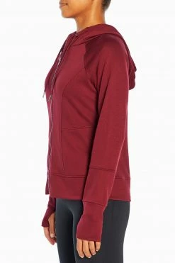 Marika Danya Fleece Hooded Jacket