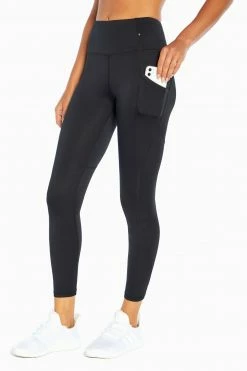 Marika Raven Side Pocket Tek Fleece Legging