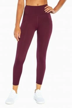 Marika Raven Side Pocket Tek Fleece Legging