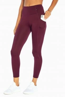 Marika Raven Side Pocket Tek Fleece Legging