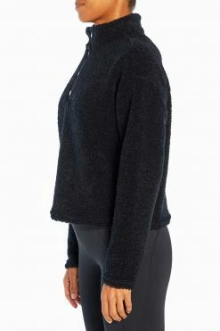Marika Tyra Cropped Sherpa Pullover 34 Marika Tyra Cropped Sherpa Pullover