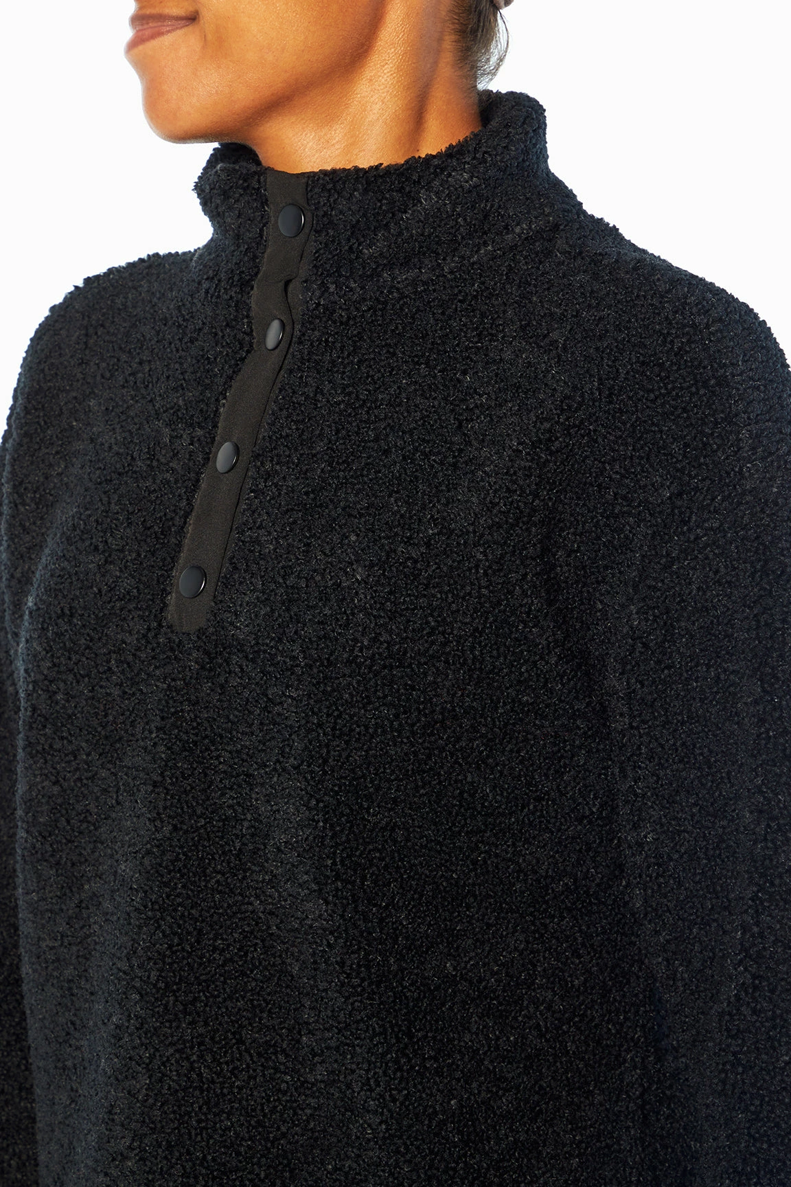 Marika Tyra Cropped Sherpa Pullover 9 Marika Tyra Cropped Sherpa Pullover