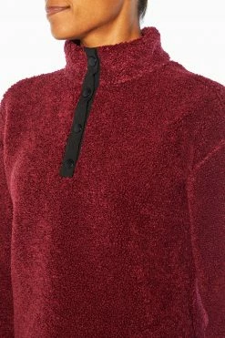 Marika Tyra Cropped Sherpa Pullover 26 Marika Tyra Cropped Sherpa Pullover