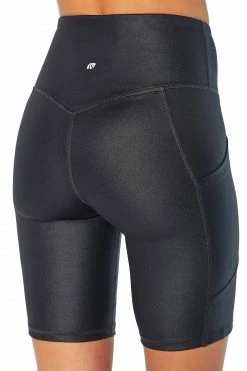 Marika Features Eclipse Side Pocket Shine Bermuda