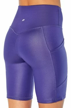 Marika Features Eclipse Side Pocket Shine Bermuda