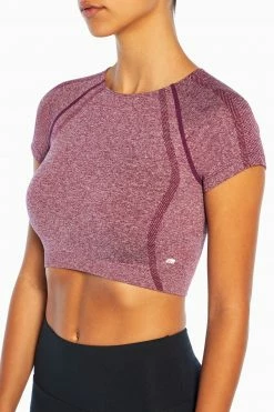 Marika Bestsellers Medley Seamless Short Sleeve Crop Top
