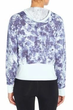 Marika Playful Prints Sit Back Cropped Hoodie