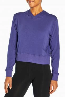 Marika Playful Prints Spectrum Cropped Hoodie