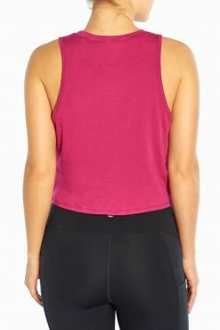 Marika Spectrum Cropped Tank Playful Prints