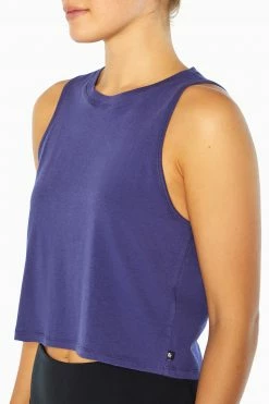 Marika Spectrum Cropped Tank Playful Prints