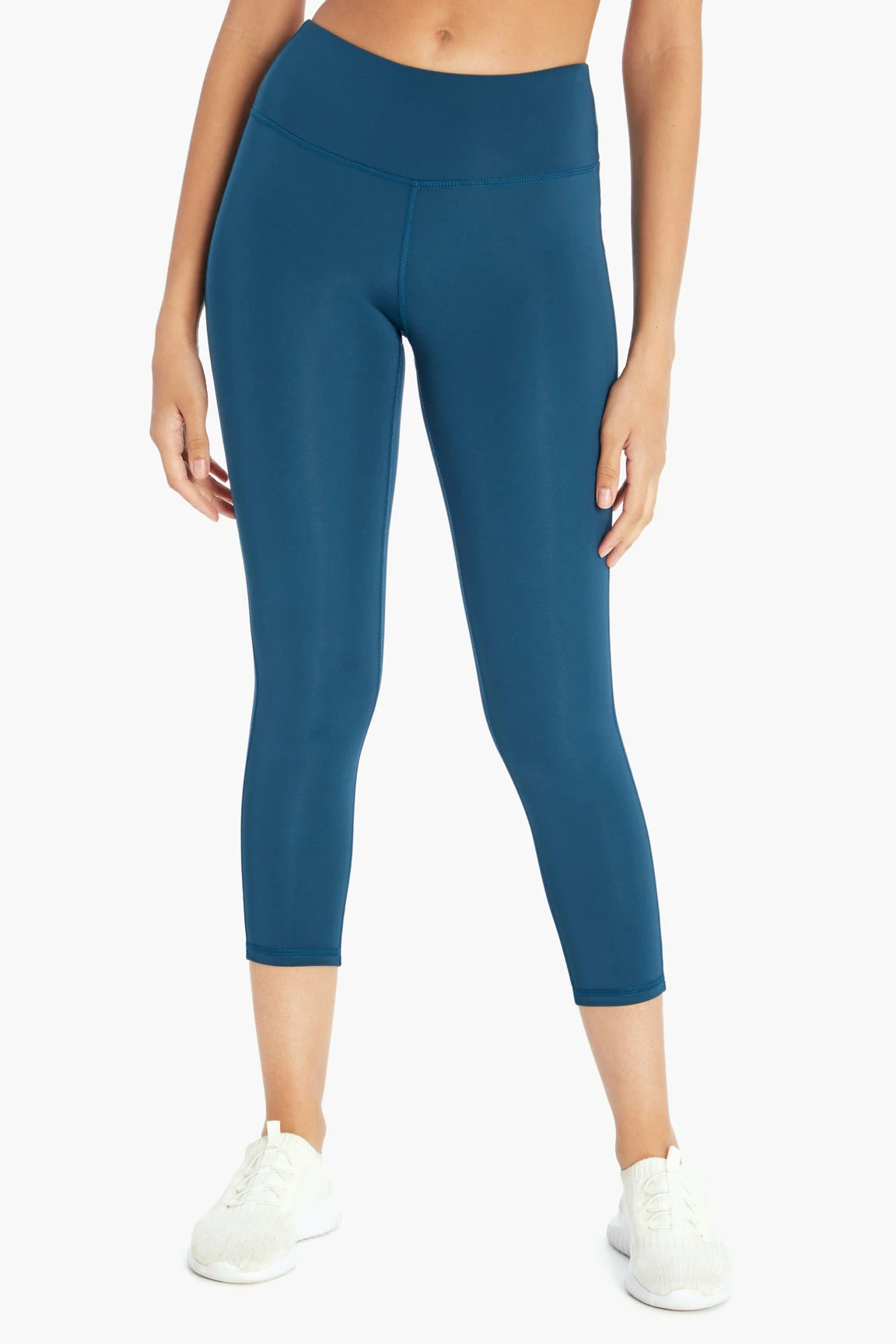 Marika Sport Solid Capri Legging - Teal Nights 6 Marika Sport Solid Capri Legging - Teal Nights