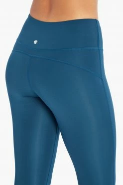 Marika Sport Solid Capri Legging - Teal Nights 10 Marika Sport Solid Capri Legging - Teal Nights
