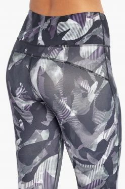 Marika Sport Line Geo Printed Capri Legging - Viola 10 Marika Sport Line Geo Printed Capri Legging - Viola