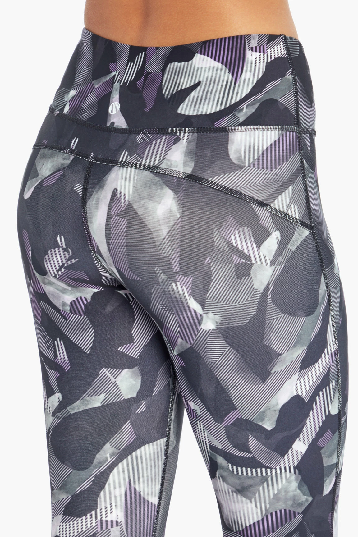 Marika Sport Line Geo Printed Capri Legging - Viola 5 Marika Sport Line Geo Printed Capri Legging - Viola
